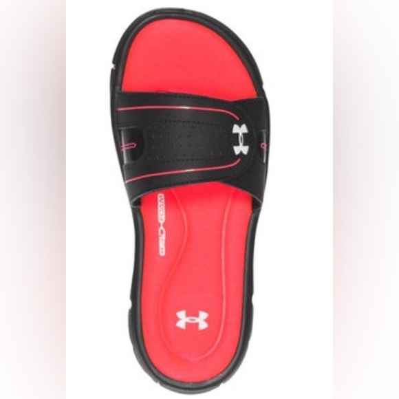 Under Armour Other - BRAND NEW girl youth under armour ignite adjustable slides slippers size 13 K